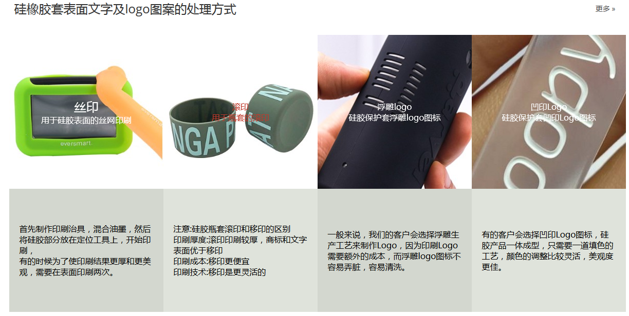 硅胶杯套文字logo工艺