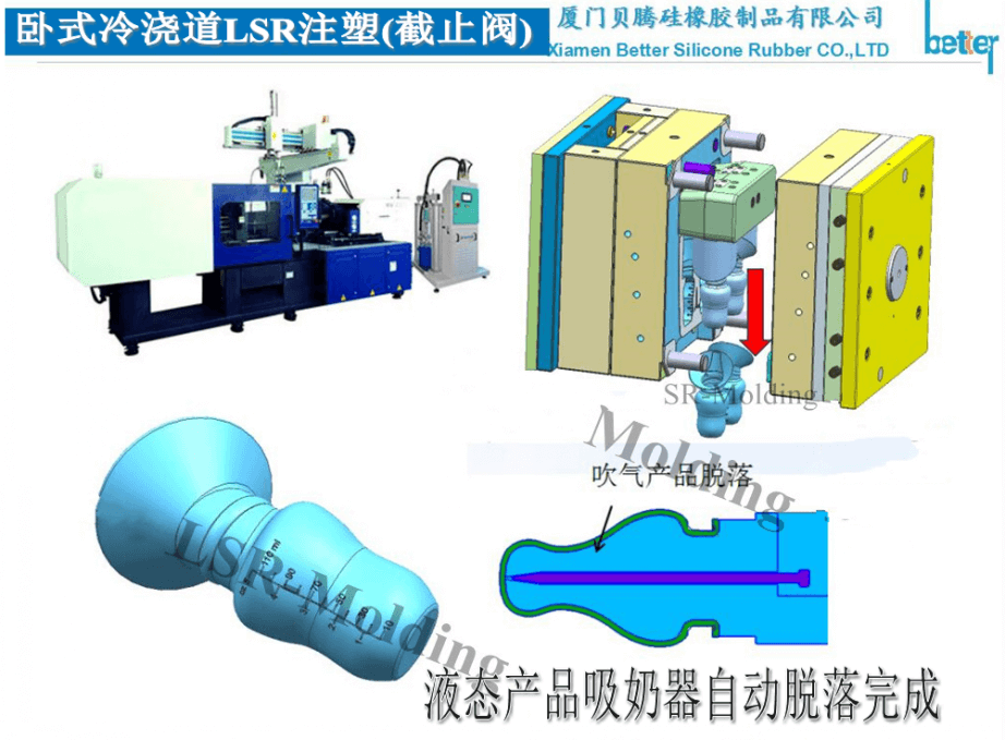 卧式冷浇道LSR注塑(截止阀)_conew2