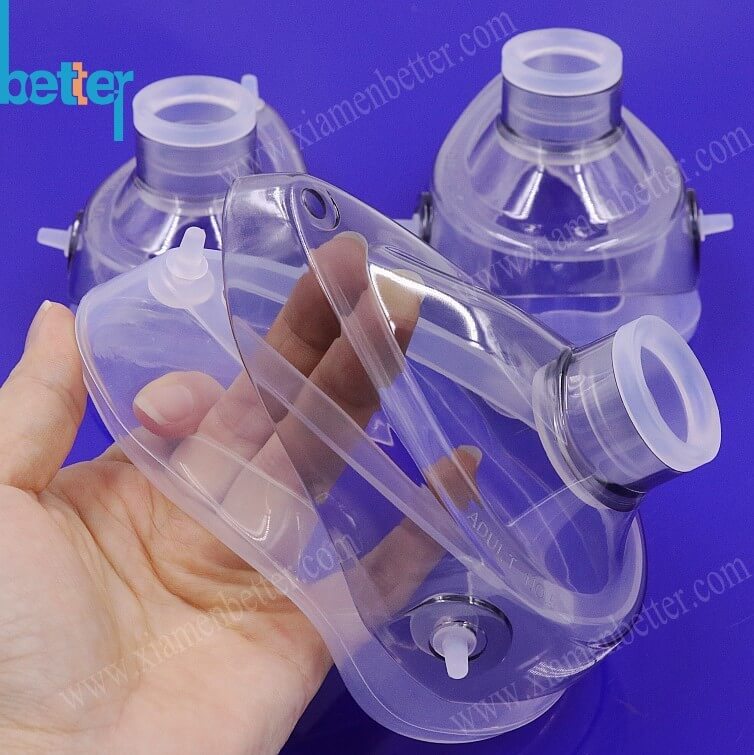 组合式硅胶面罩